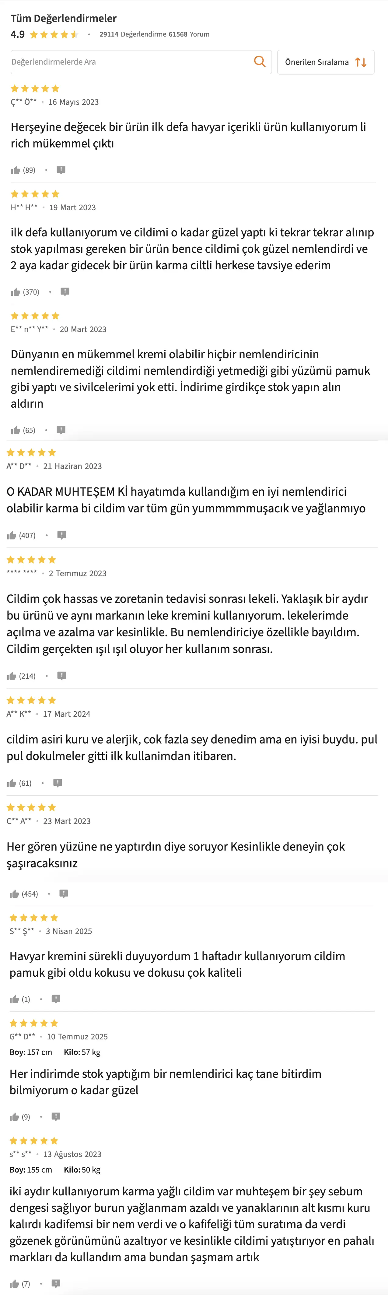 Havyar Kremi
