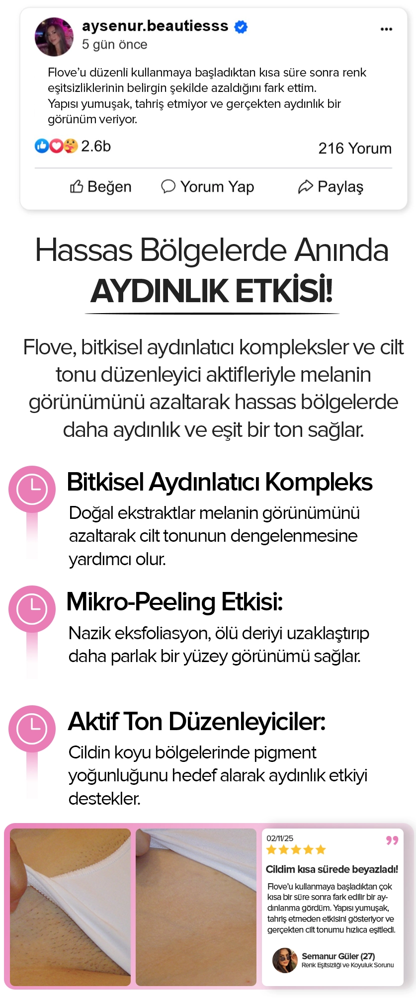 Beyazlatıcı Krem