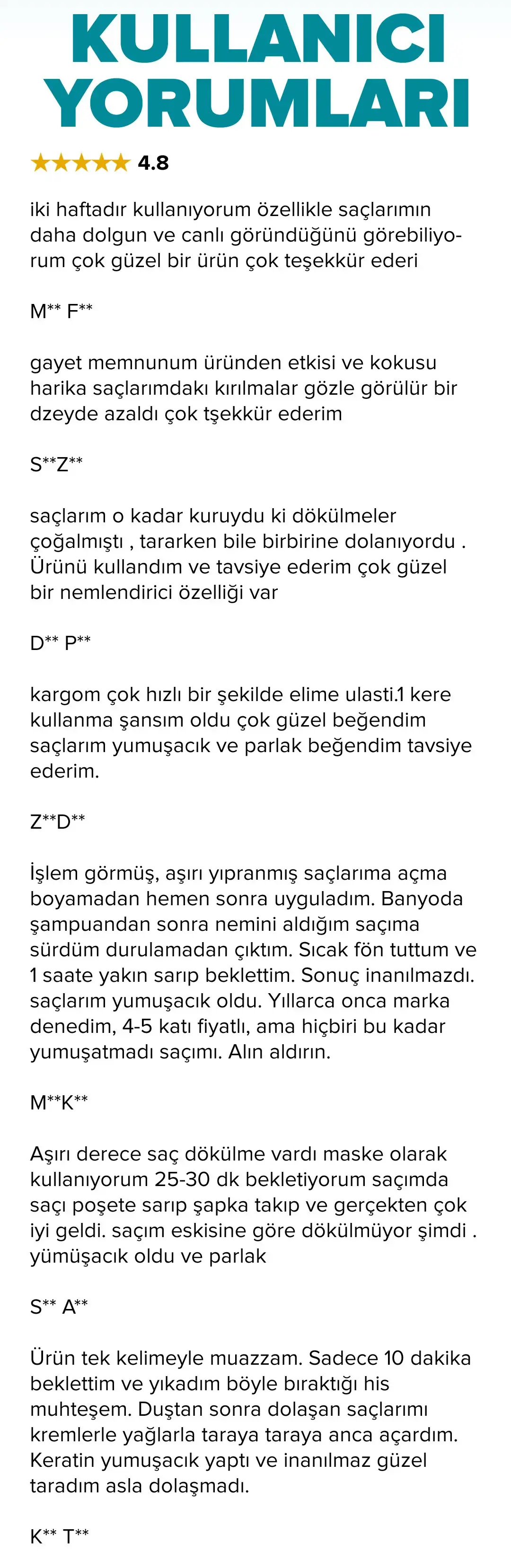Vegan Saç Keratini